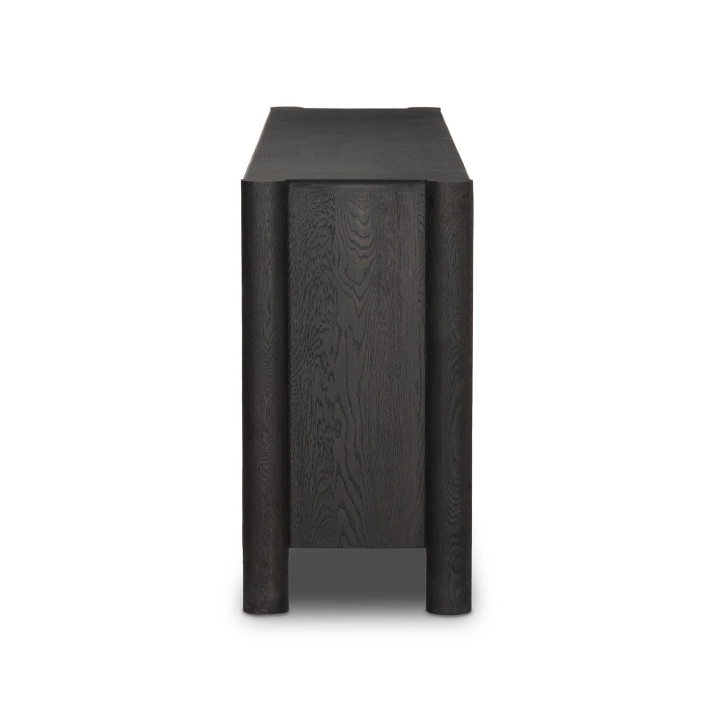 Carved Geometric Credenza