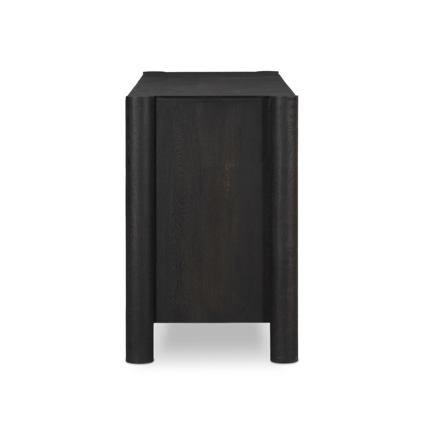6-Drawer Carved Geometric Dresser