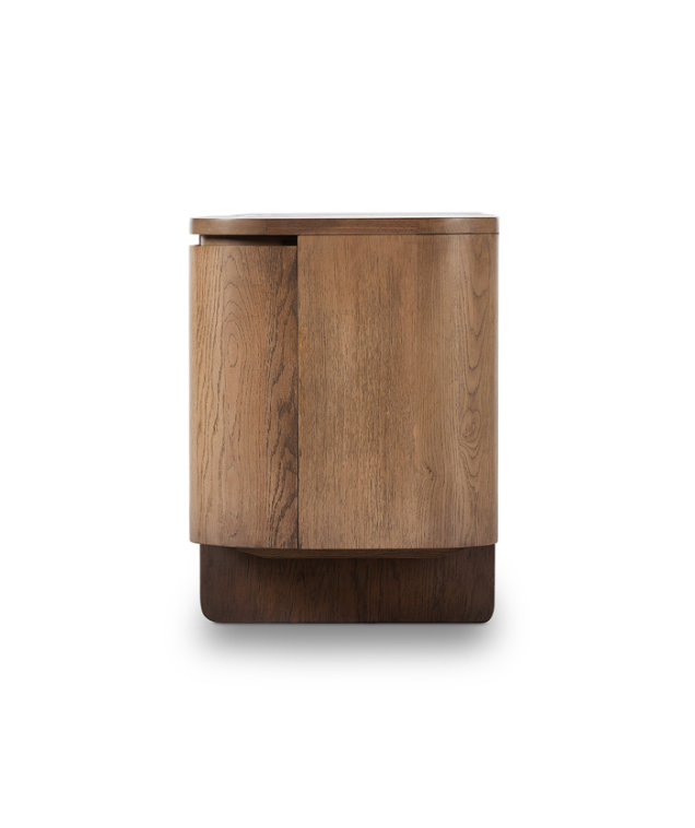 Tawny Oak Console Table