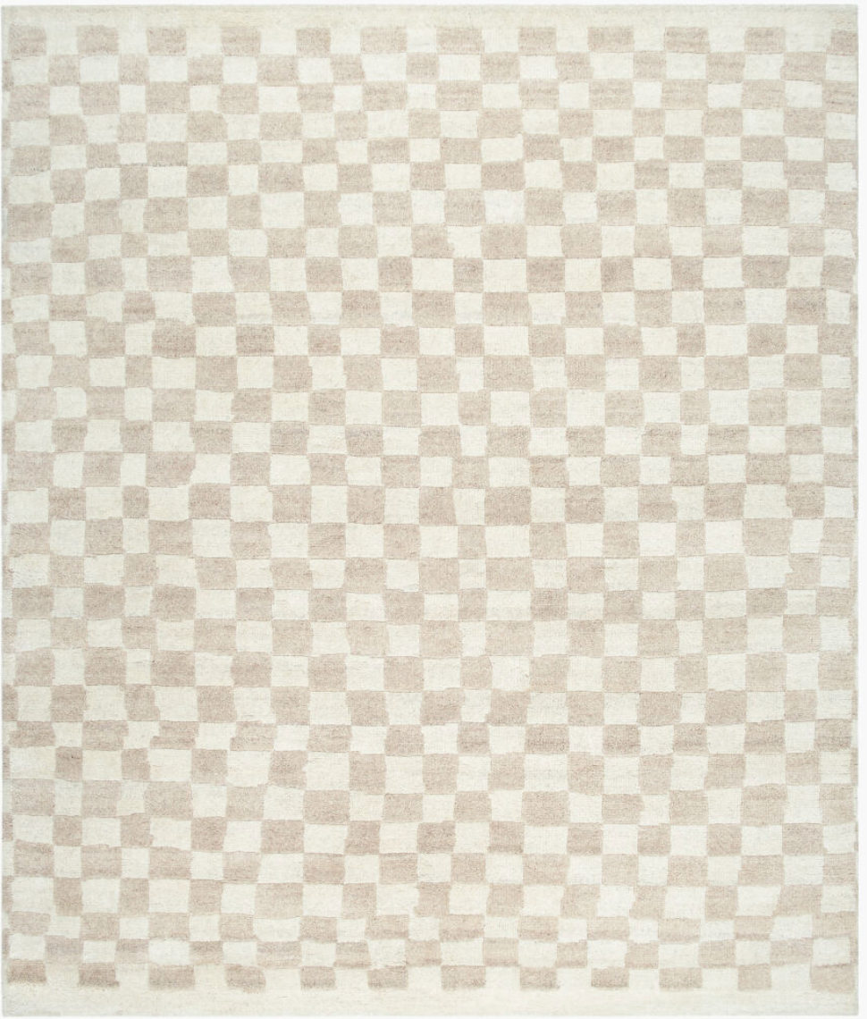 Checkered Rug 9 x 12