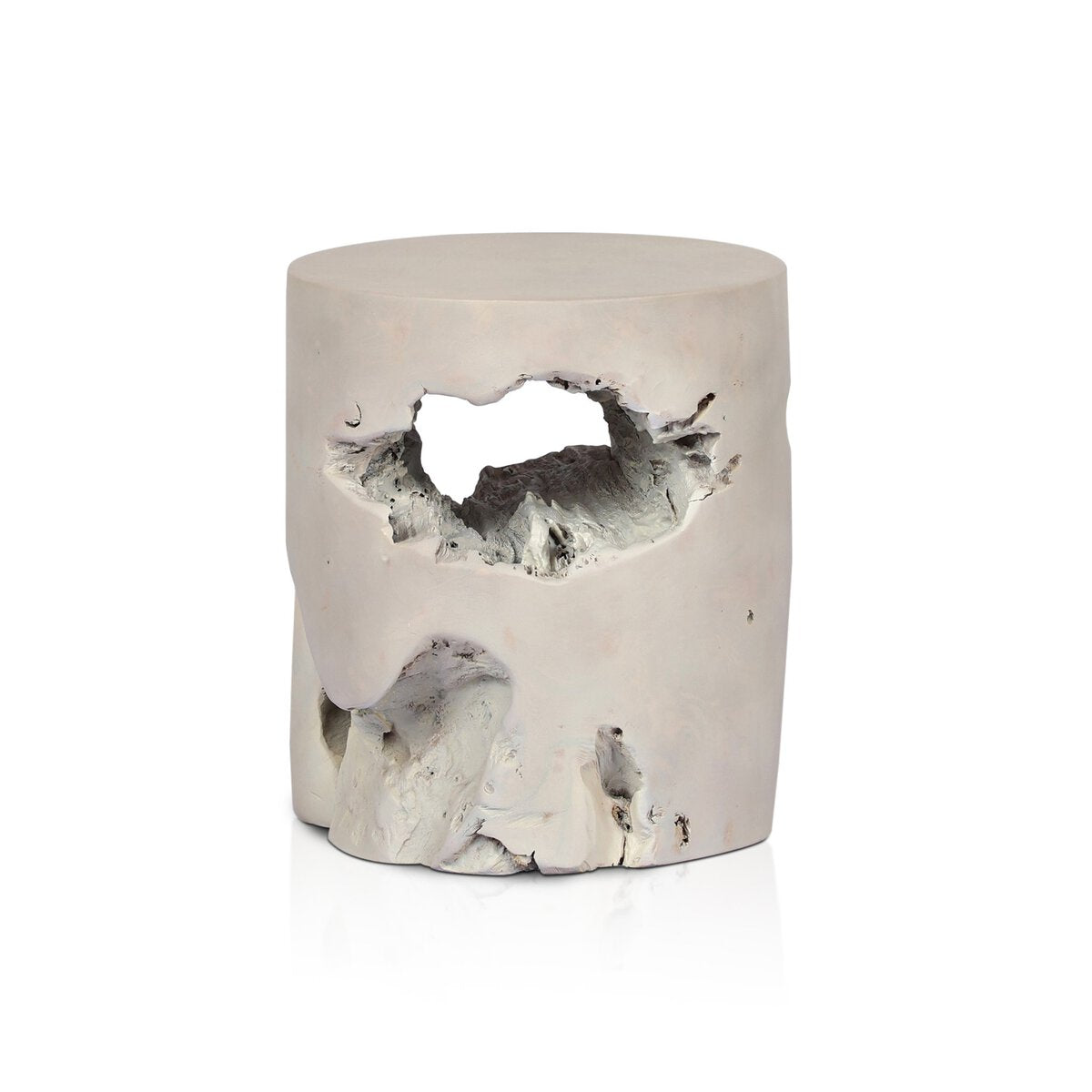 Ivory Teak Root Stool