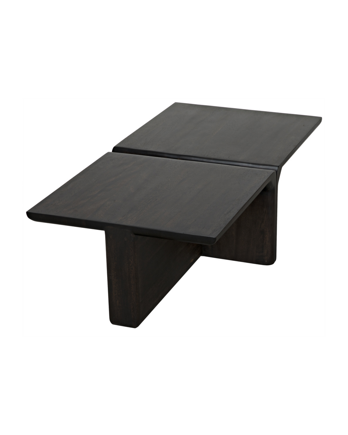 Two Piece Ebony Table