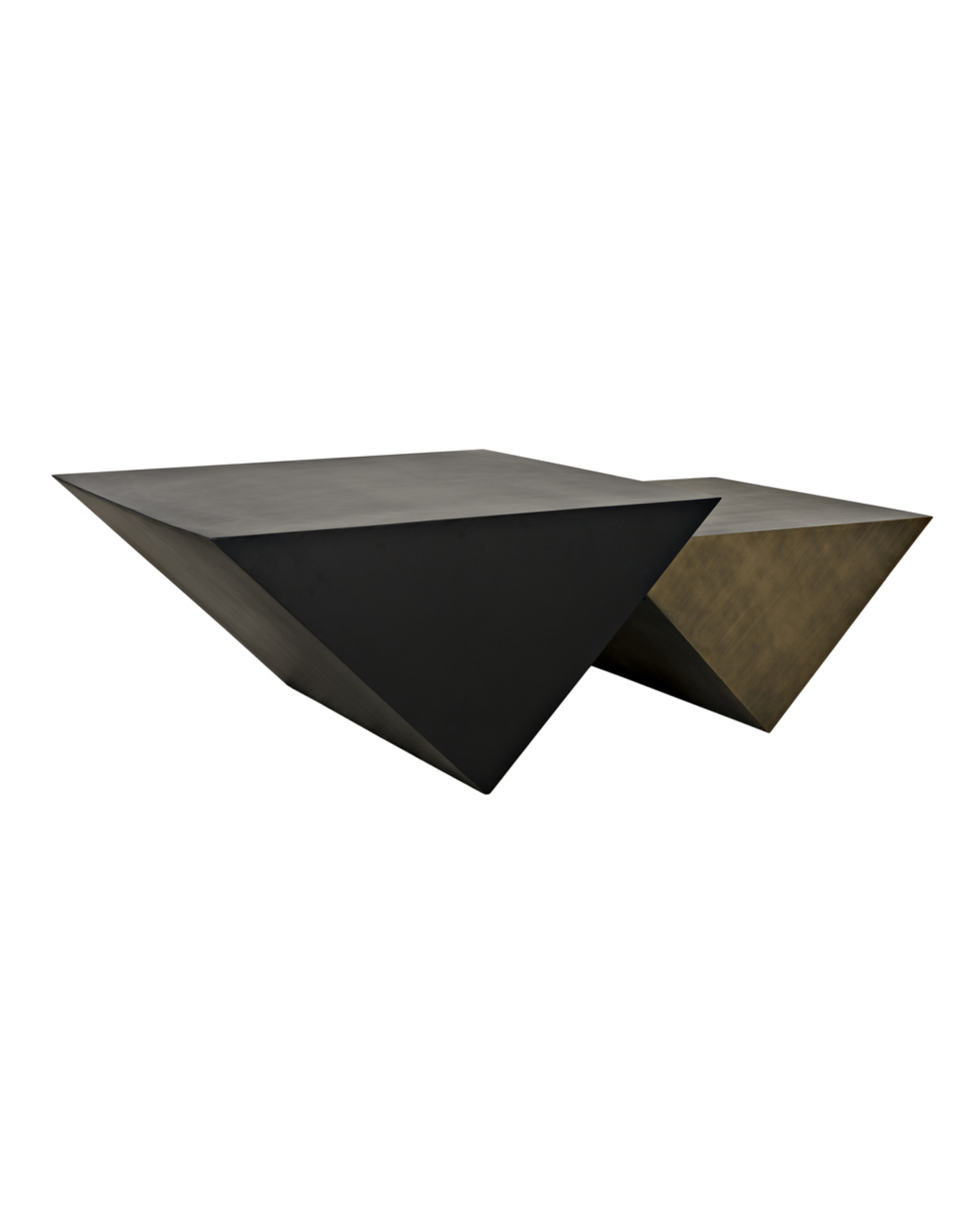 Geometric Wedge Coffee Table
