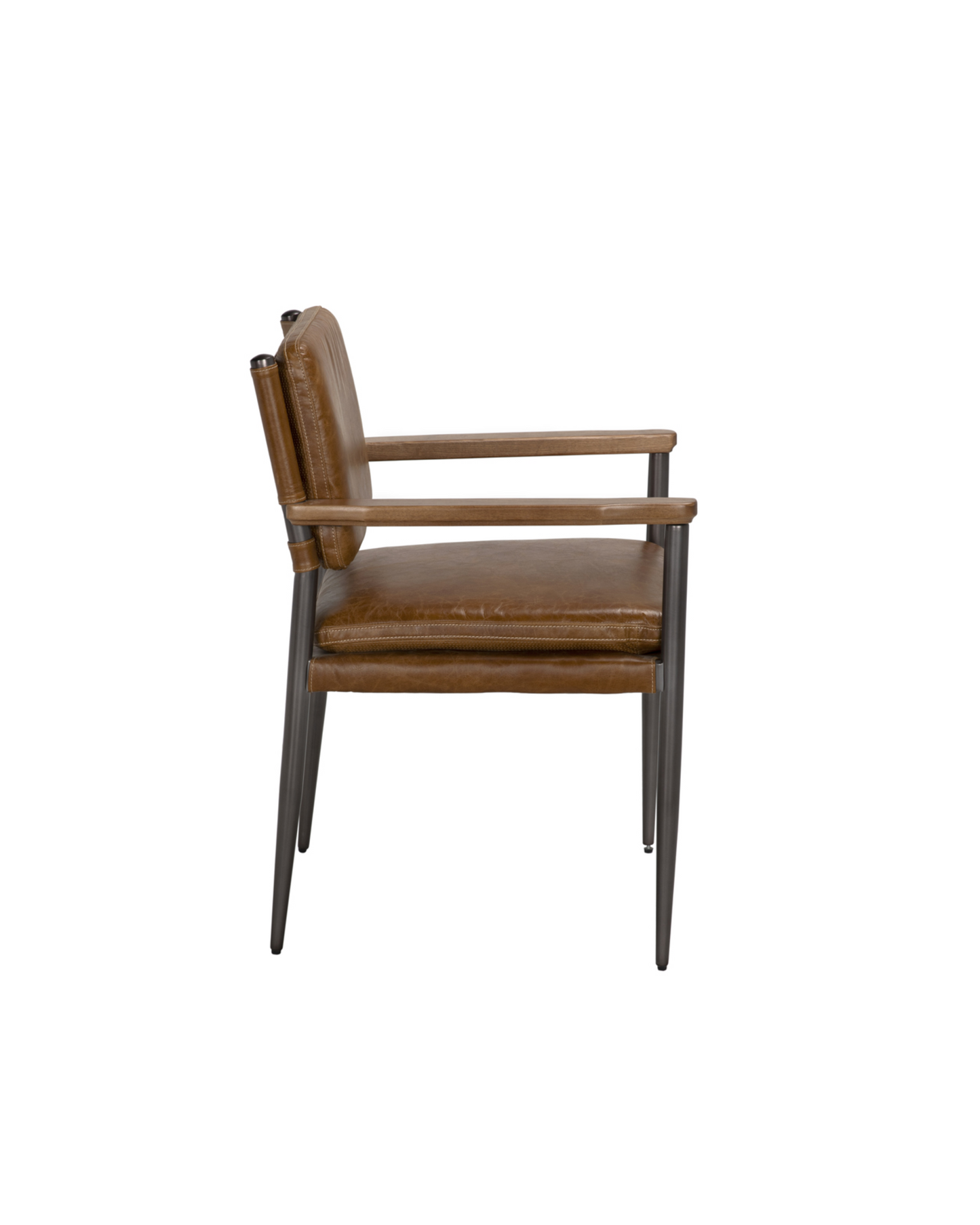 Cognac Frame Dining Chair