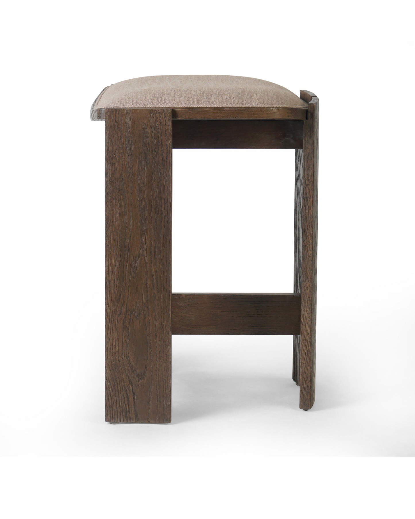 Wide Leg Backless Counter Stool