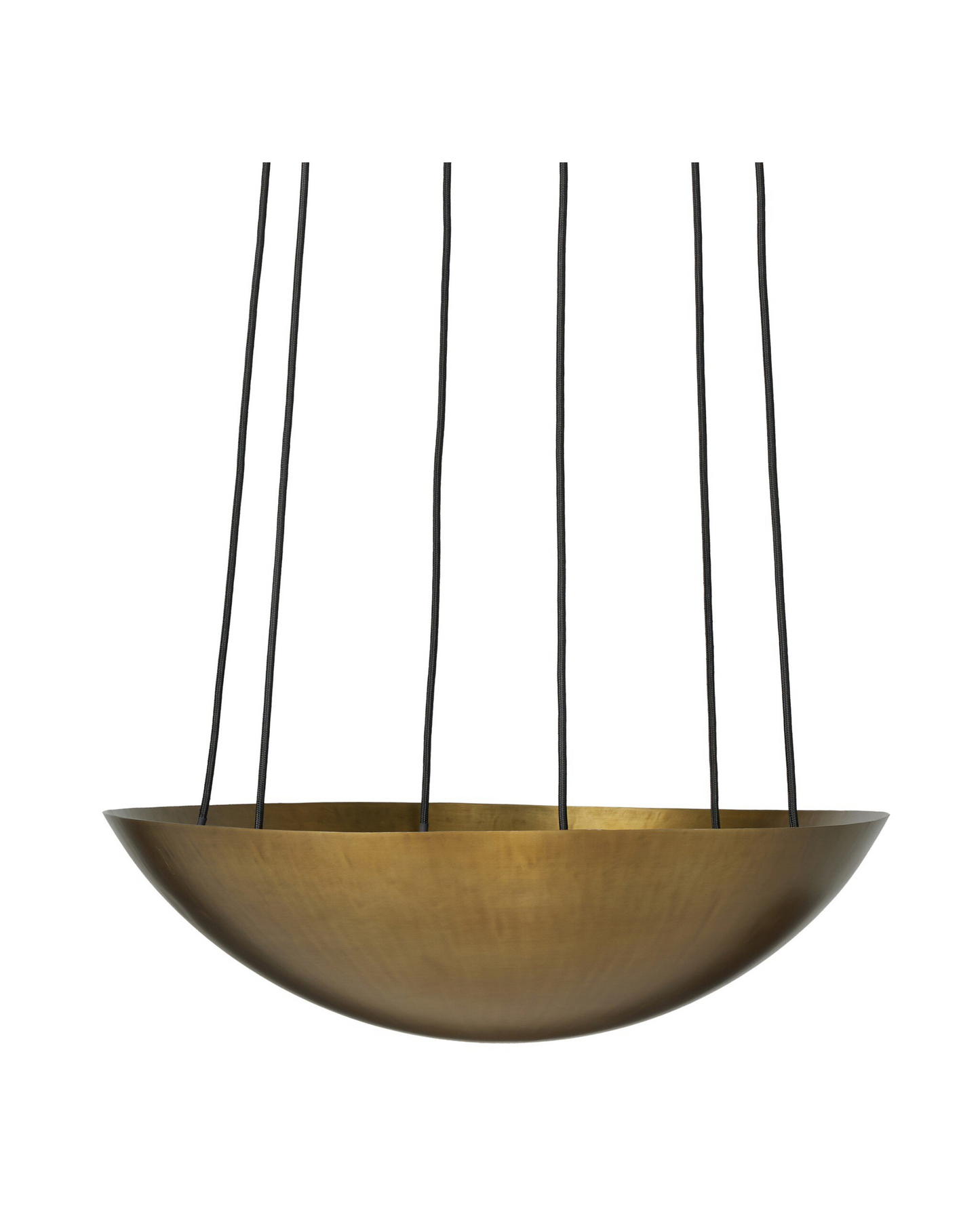Halo Brass Bowl Pendant