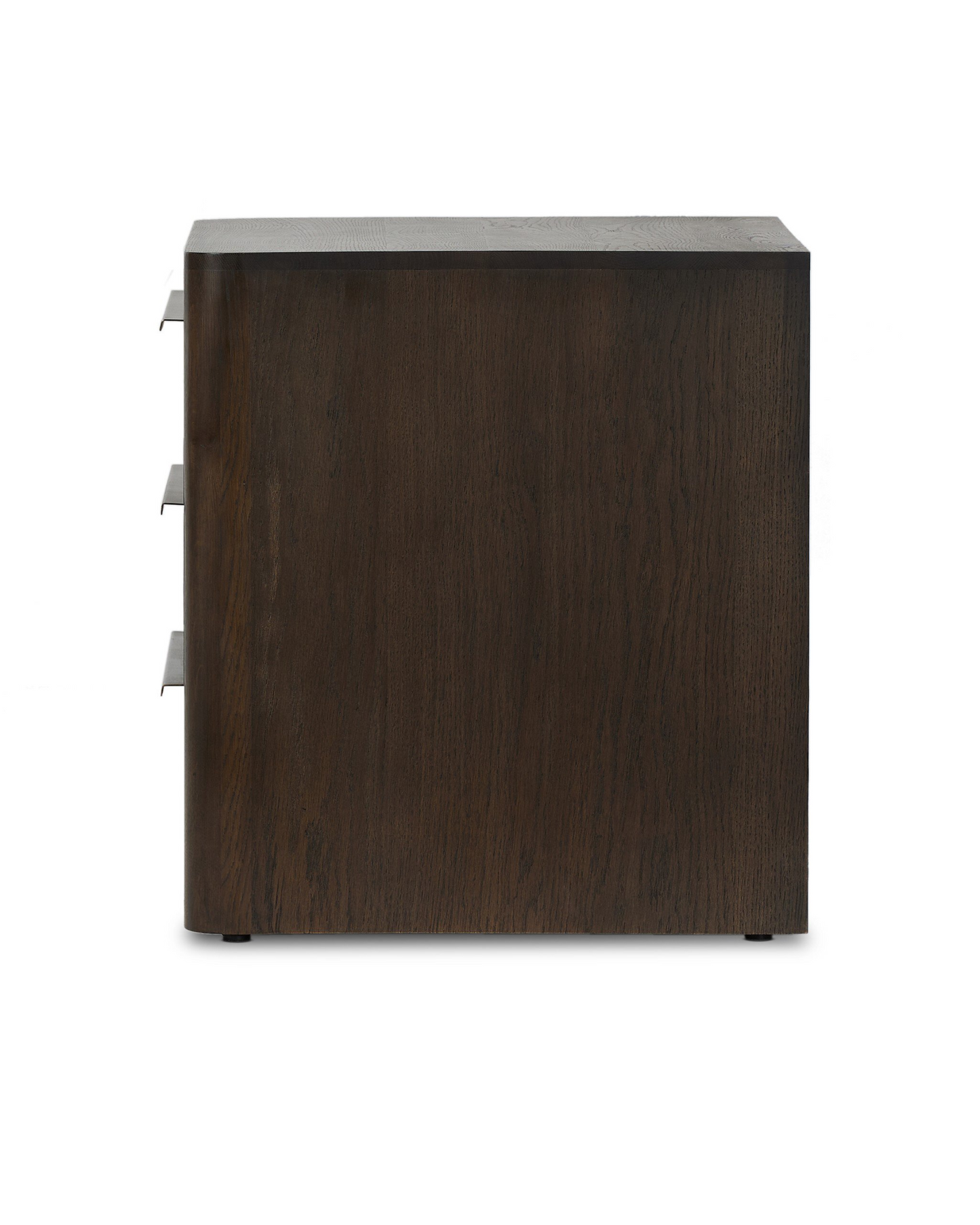 Solid Espresso Oak Nightstand