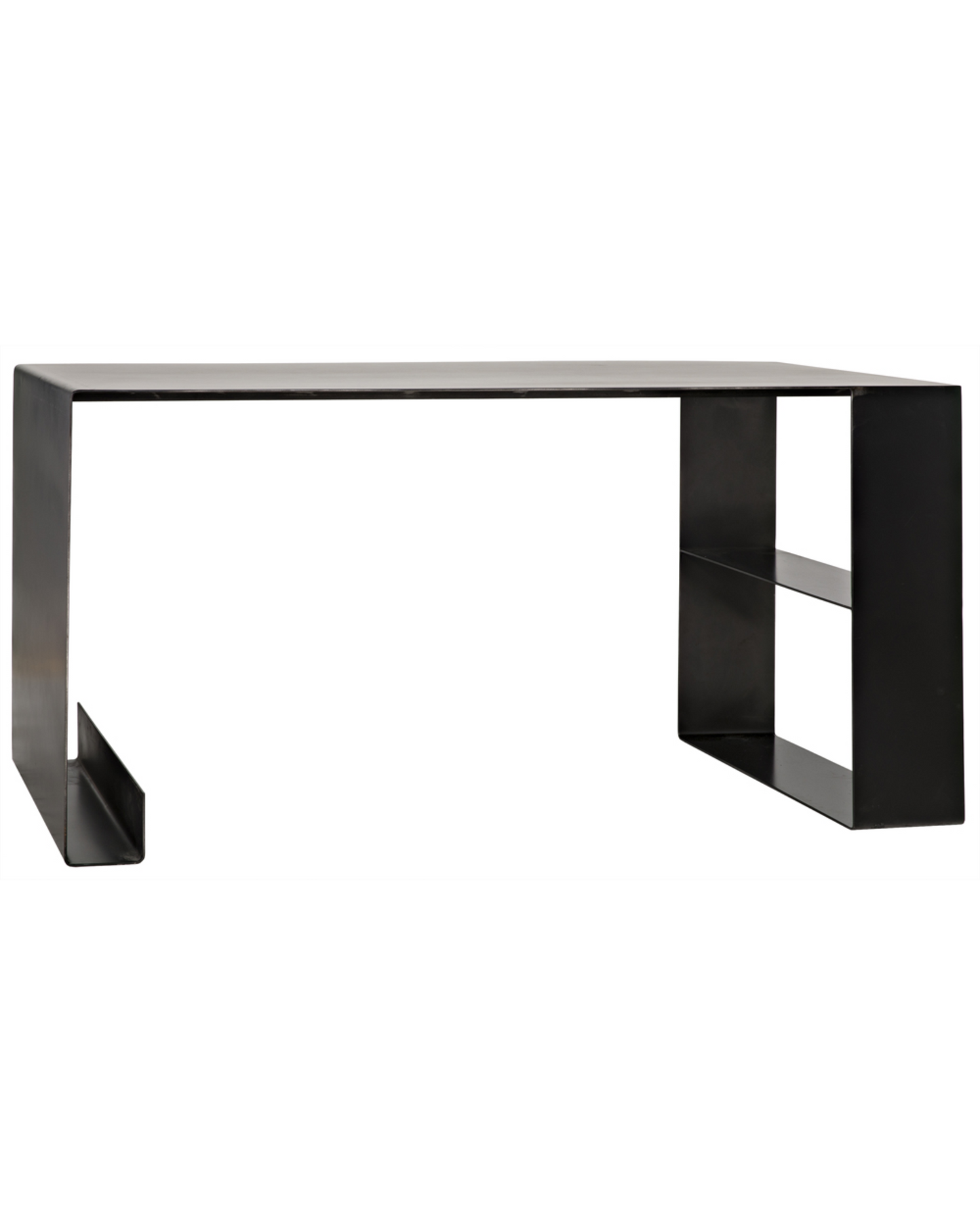 Modern Matte Iron Desk