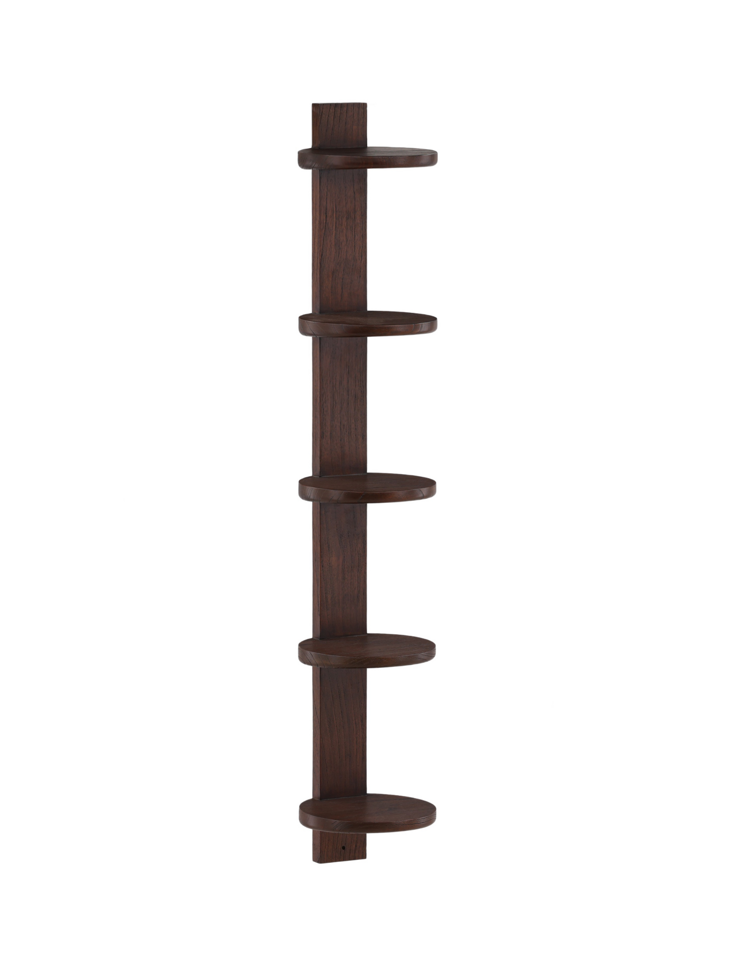 Wall Mounted Wood Bookcase