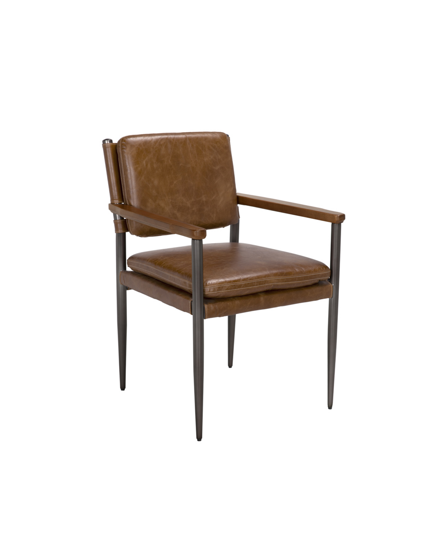 Cognac Frame Dining Chair