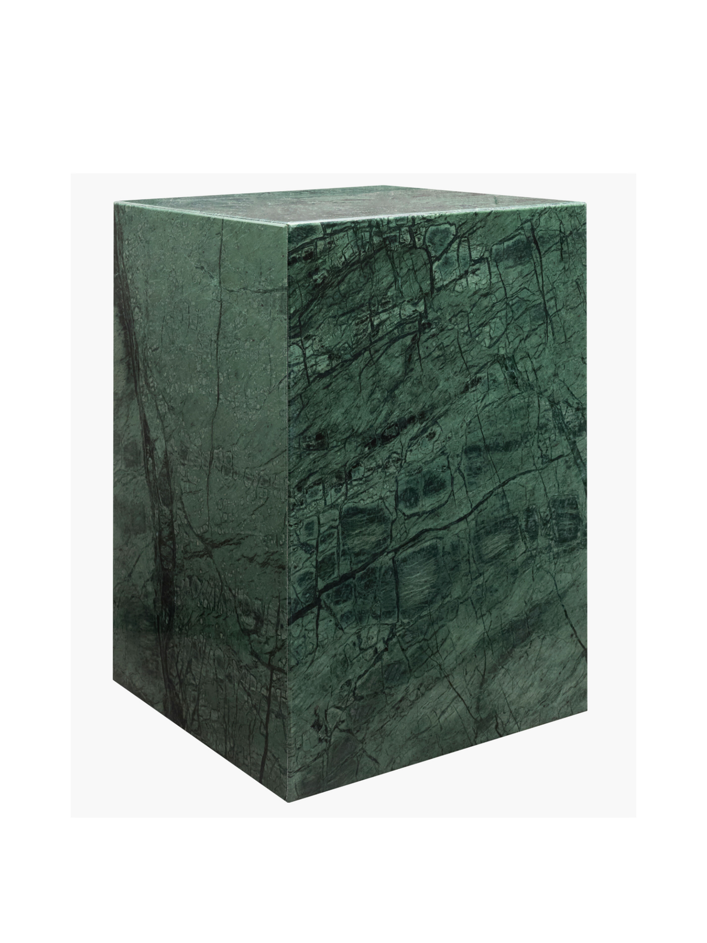 Marble Cube End Table