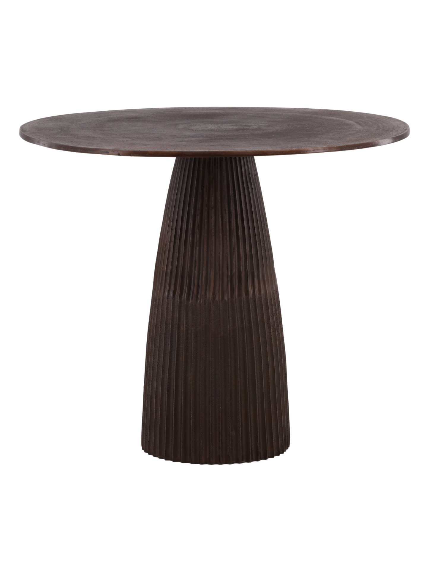 Ribbed Base Tulip Bistro Table