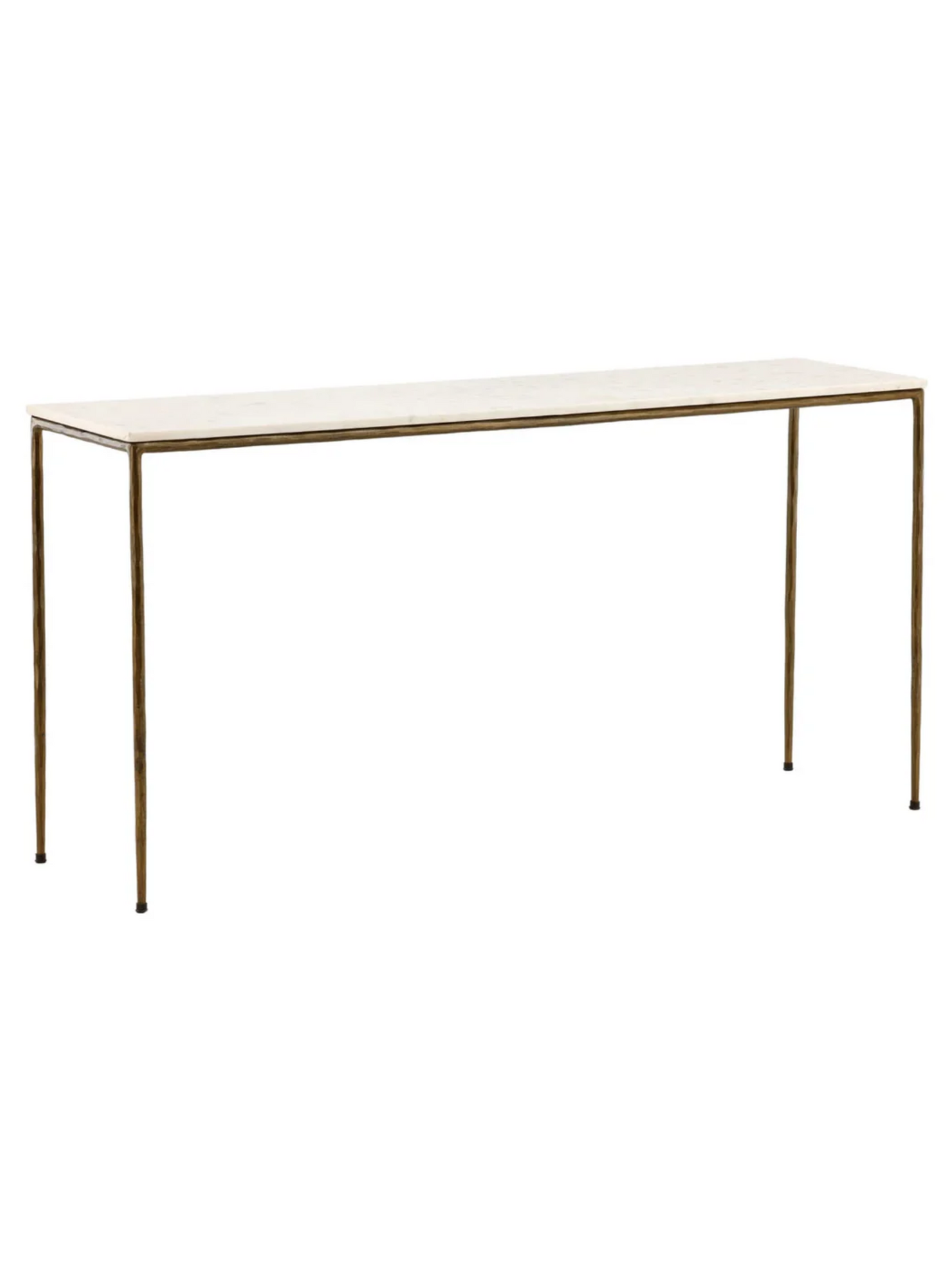 Iron & Marble Console Table