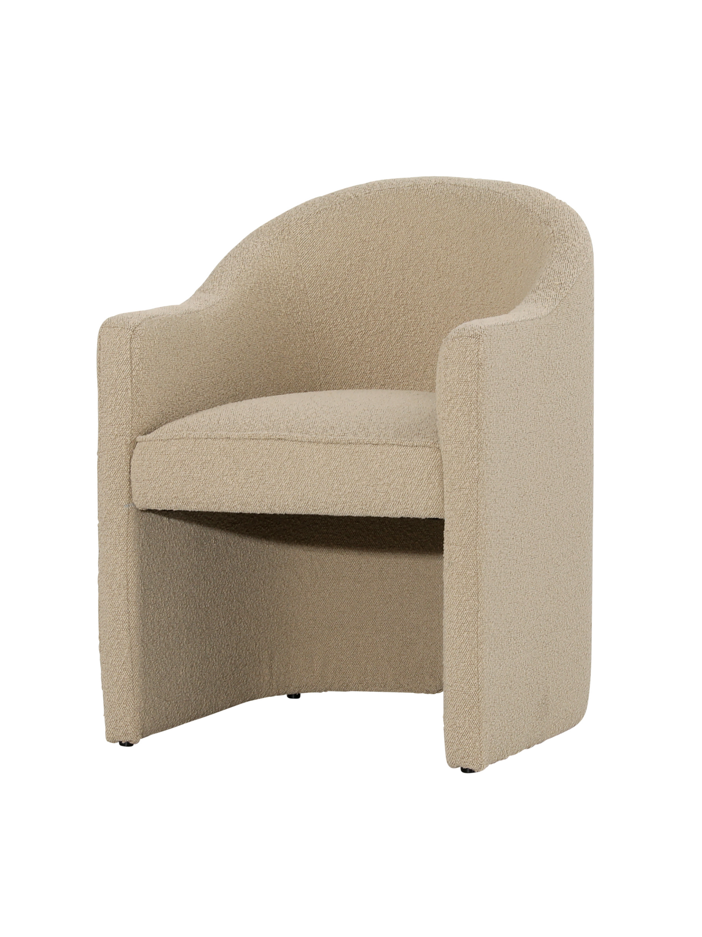 Boucle Floating Dining Chair