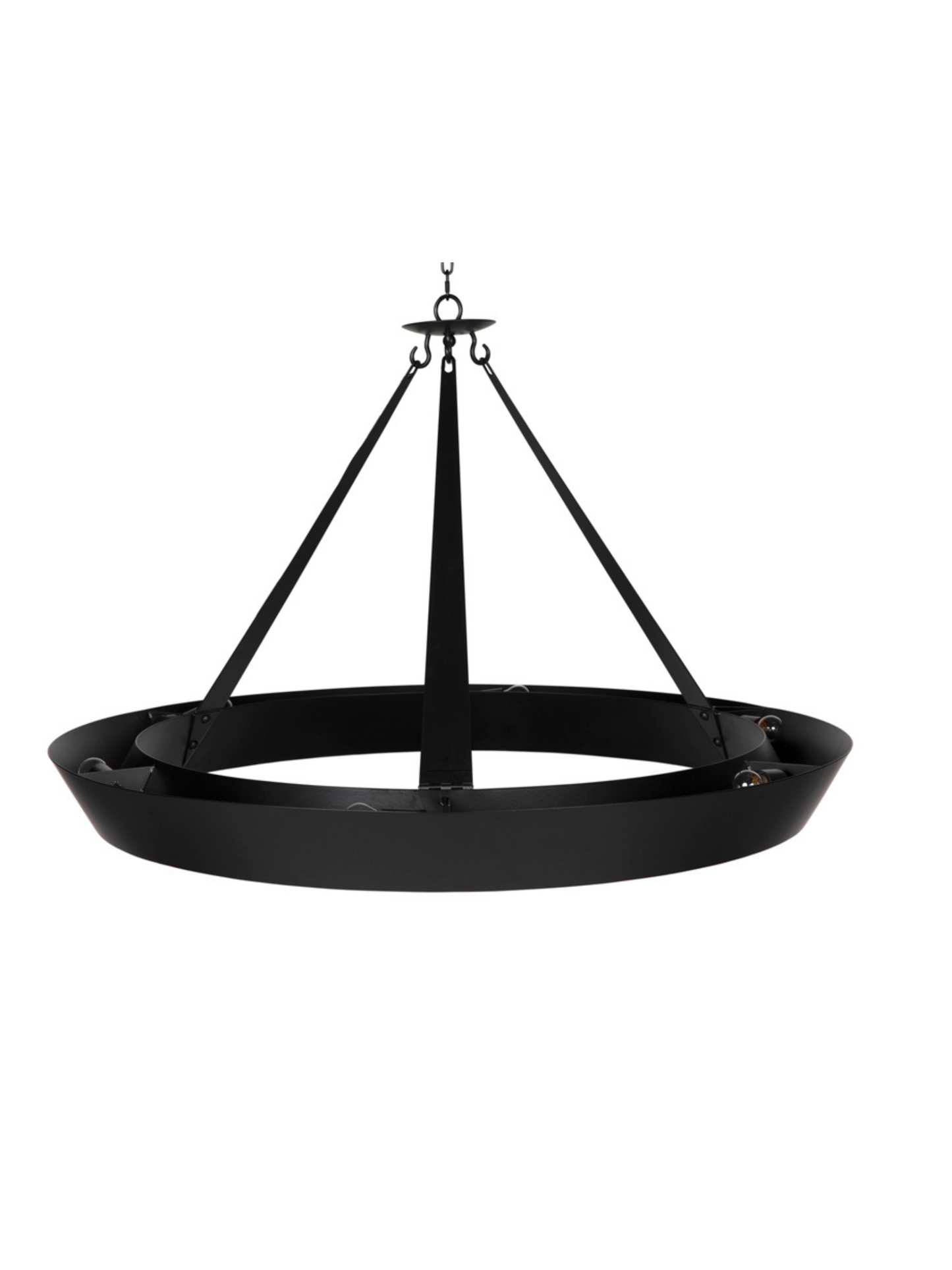 Iron Ring Chandelier