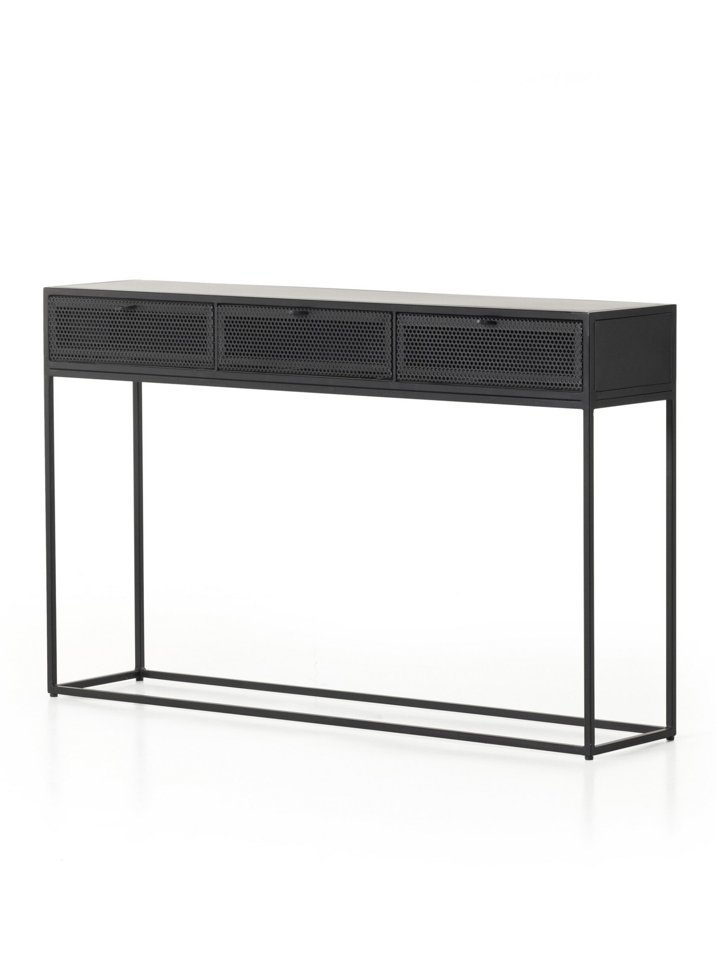 Iron Console Table - Black