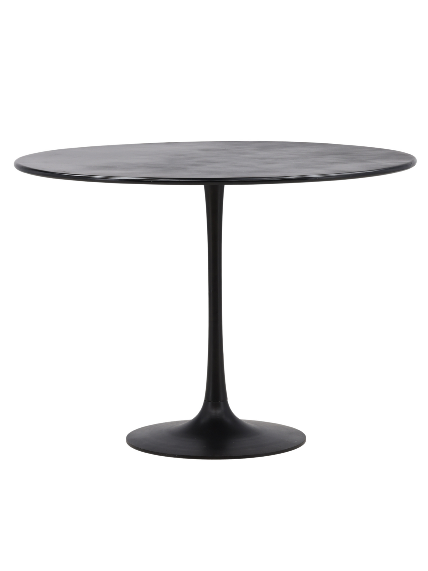 Black Iron Pedestal Dining Table