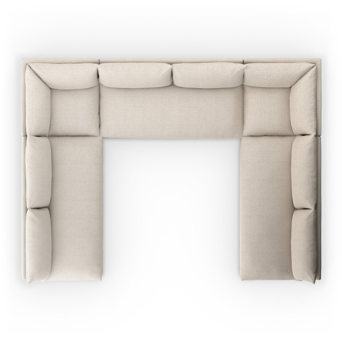 Modern Outdoor 5 Piece Sectional
