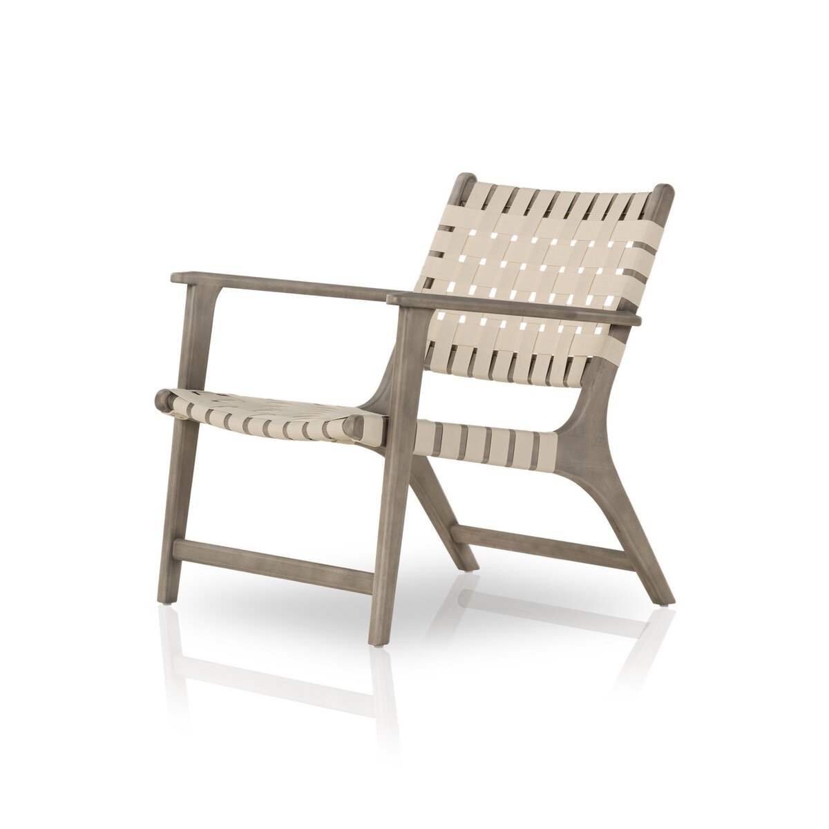 Soft Cream Woven Chair
