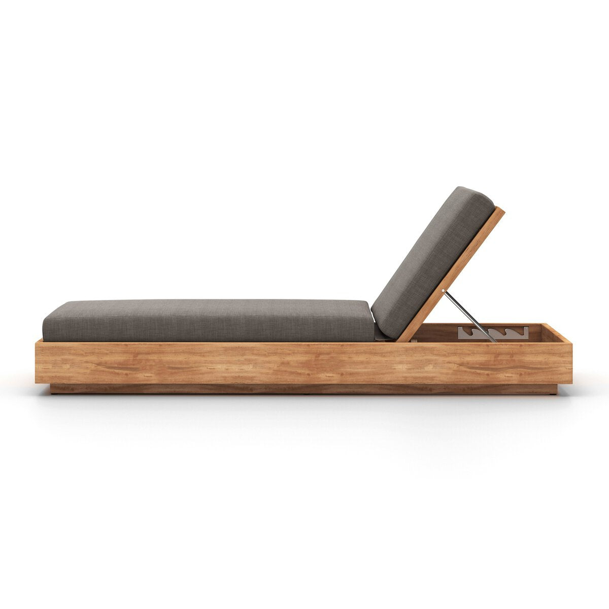 Boxed Base Outdoor Chaise