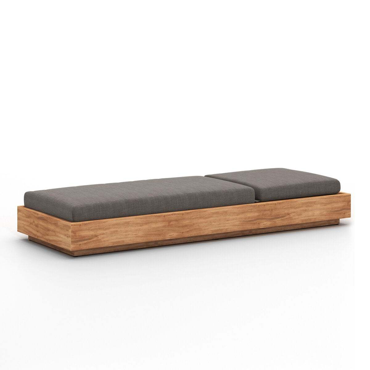 Boxed Base Outdoor Chaise