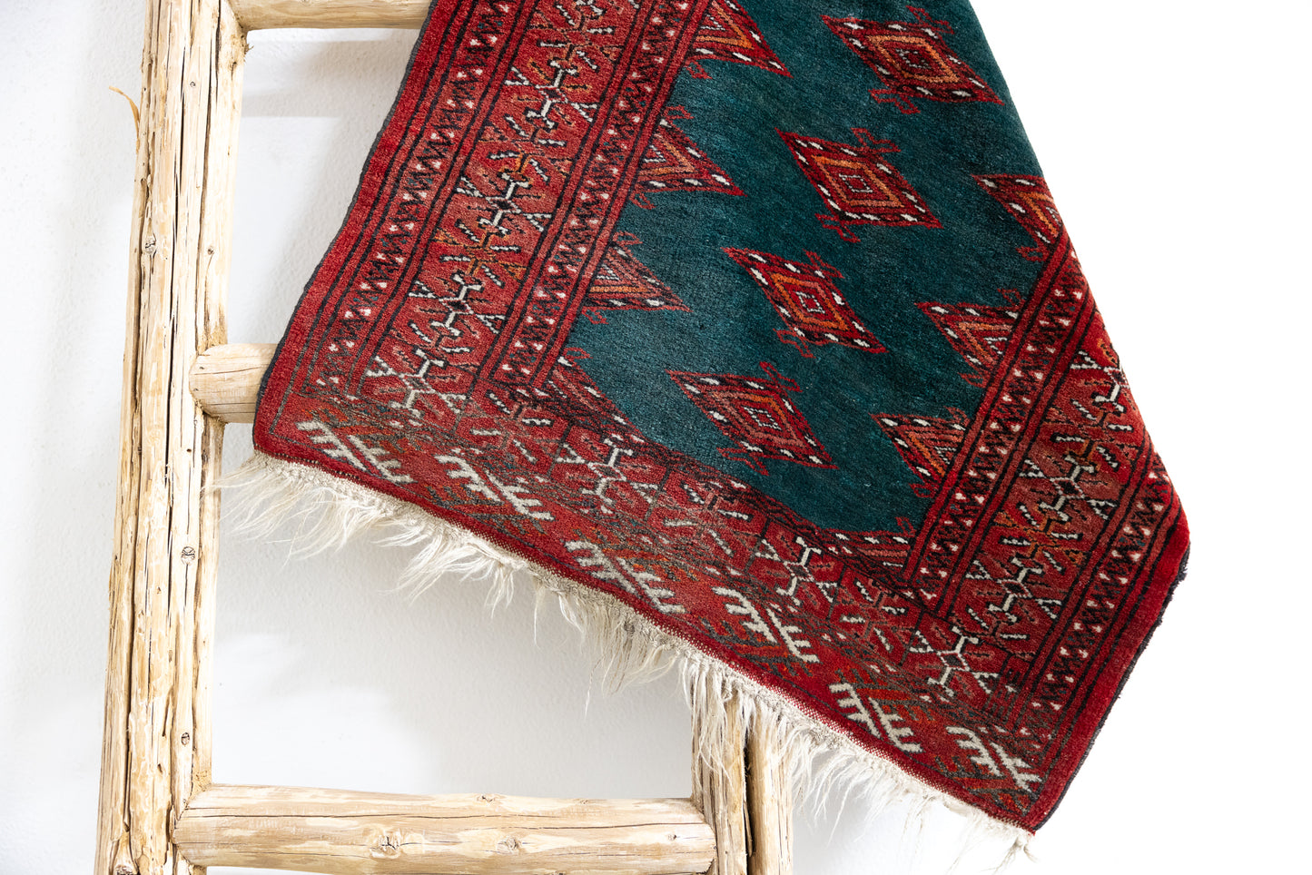 Red & Green Turkish Rug