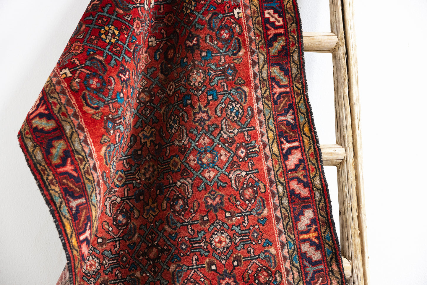 Vintage Floral Turkish Rug
