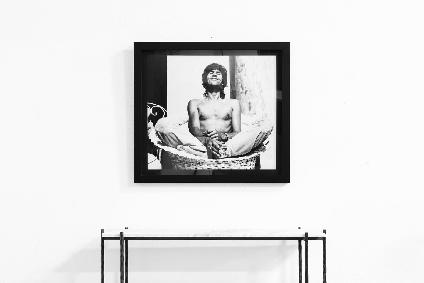 Keith Richards Yoga Pose