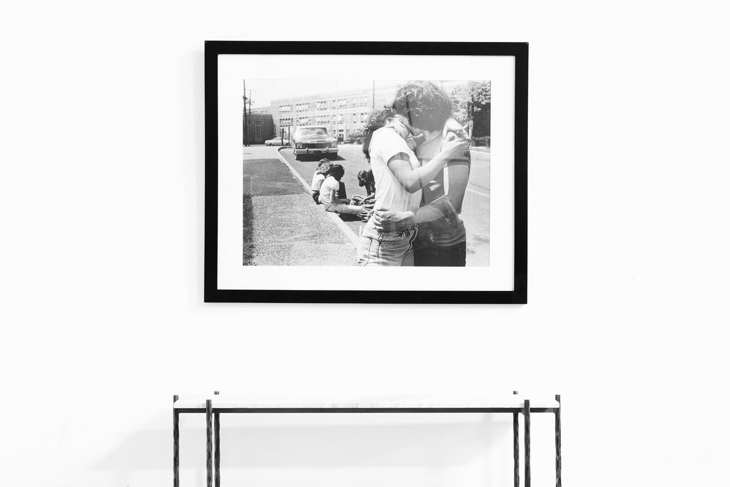 Street Love Framed Print