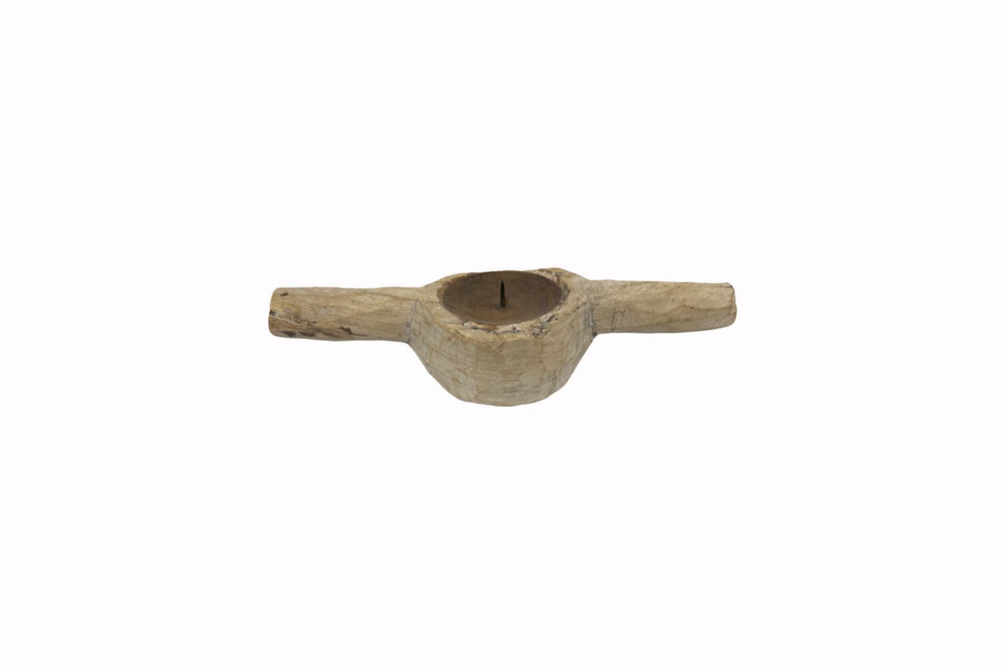Rustic Wood Candle Votive