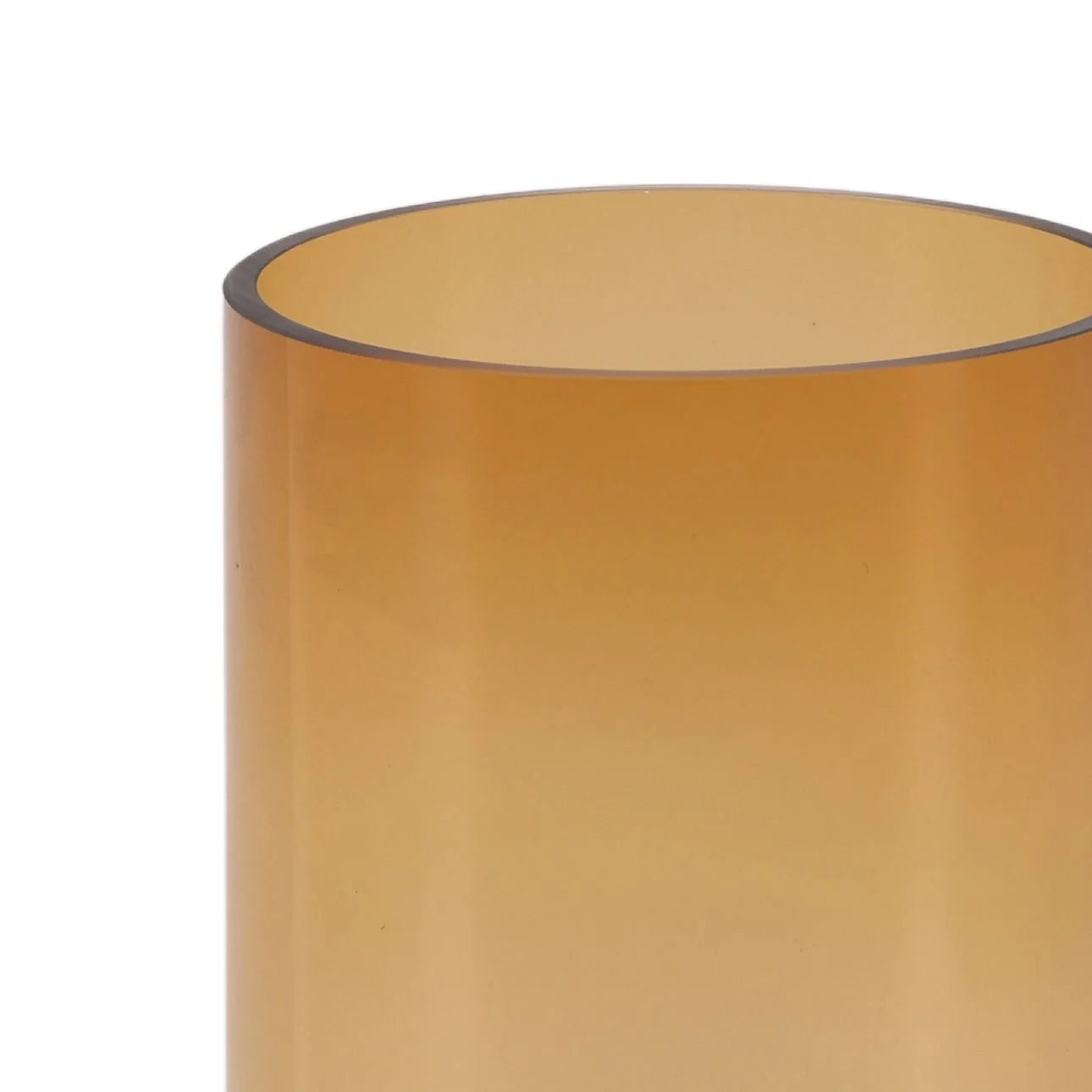 Crimson Glass Vase - Tall