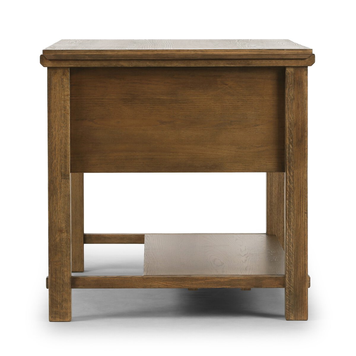 Tan Oak Small Kitchen Island