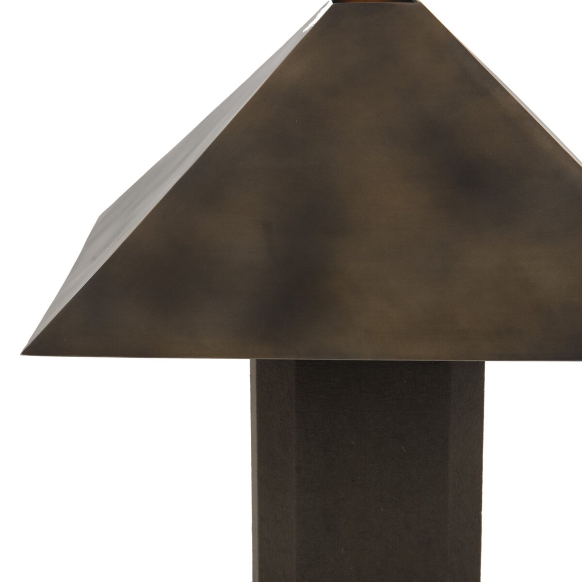 Brass Shade Table Lamp