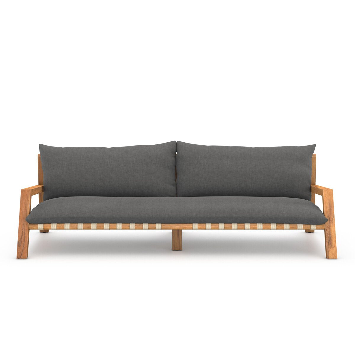 Wood Plank Outdoor Sofa