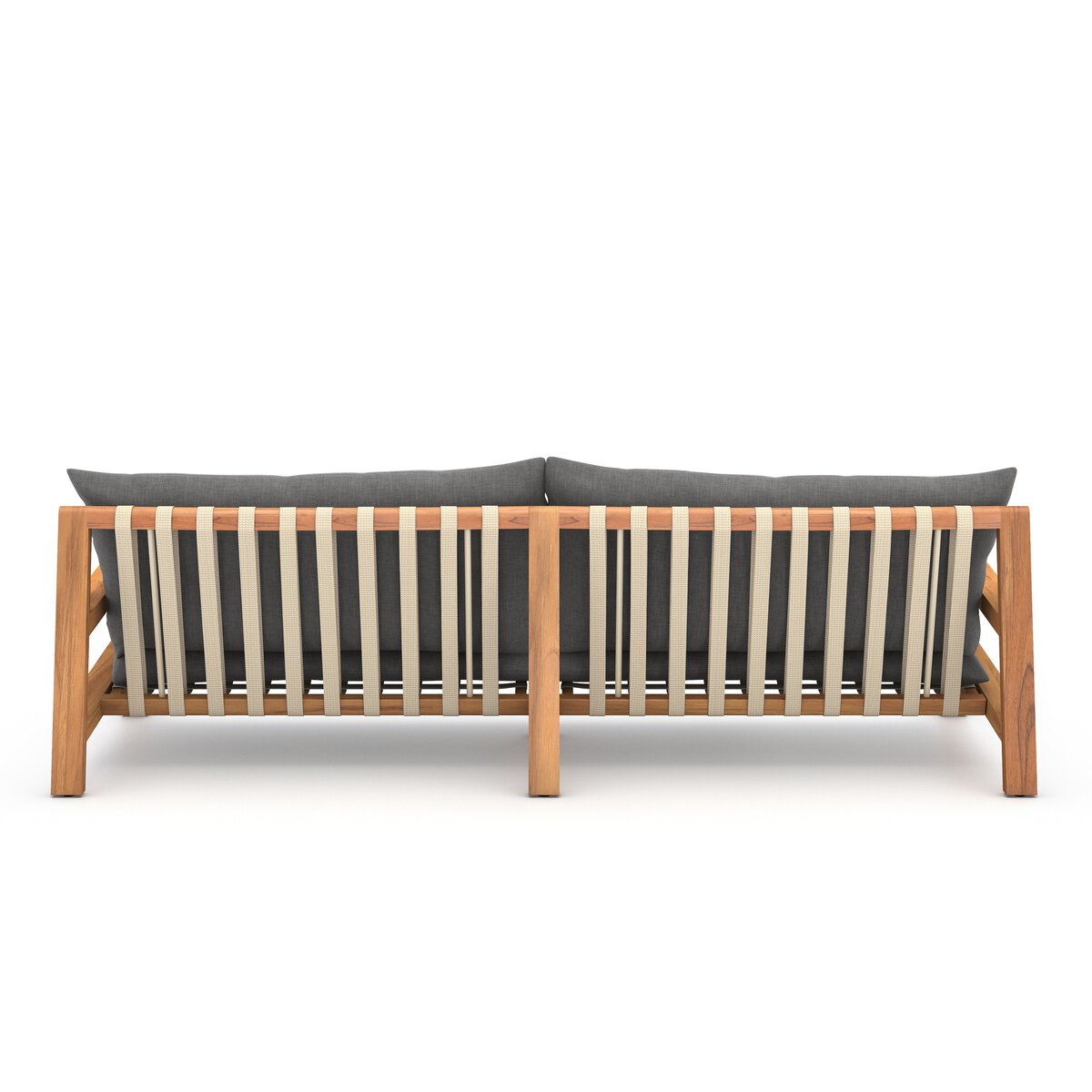 Wood Plank Outdoor Sofa