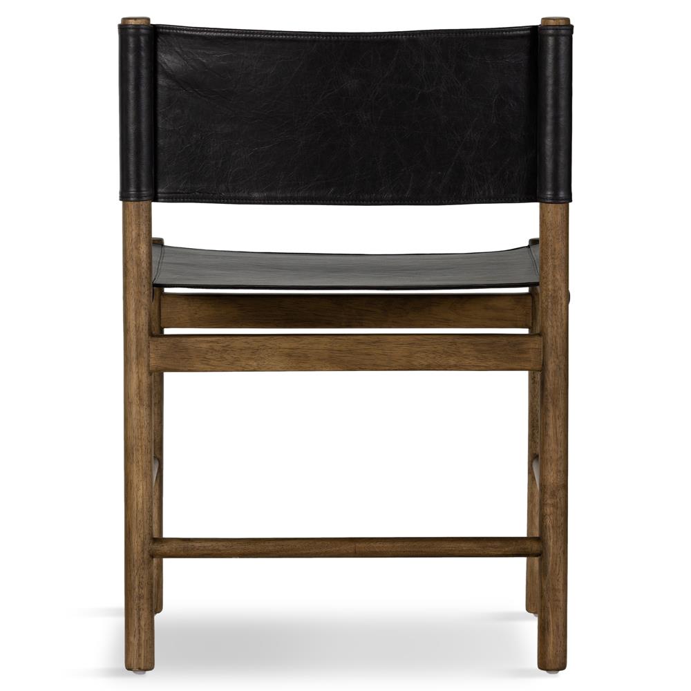 Leather Sling Side Chair
