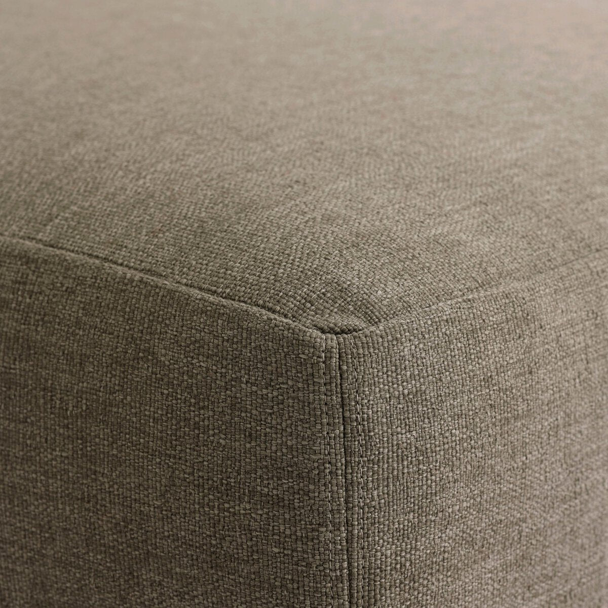 Slipcovered Outdoor Ottoman