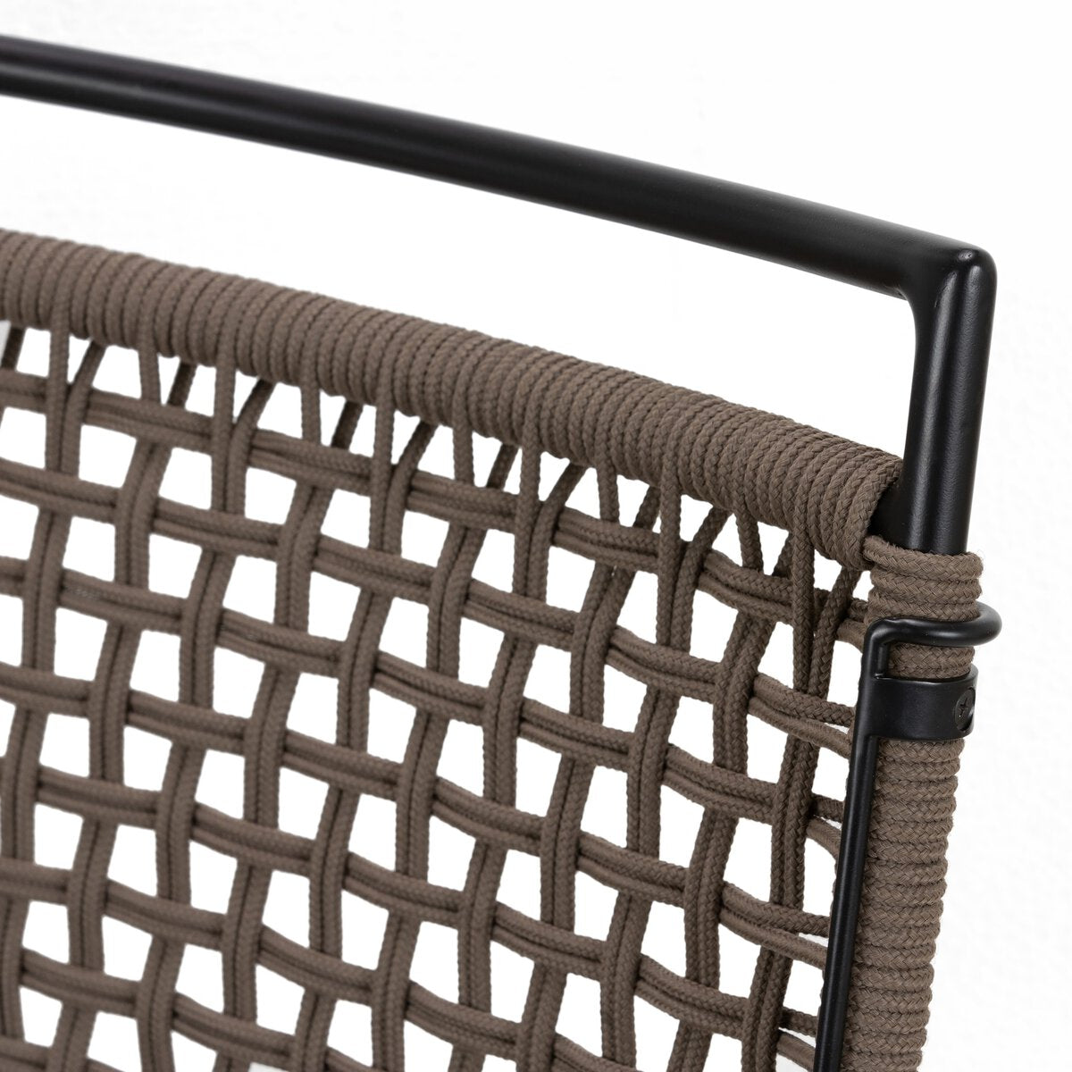 Woven Rope Outdoor Counter Stool