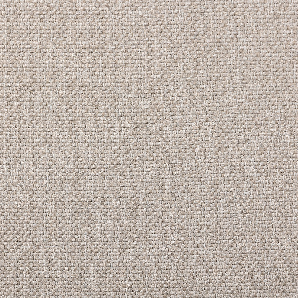 Close-up of the beige woven fabric texture on the French Decco Outdoor Sofa. The durable, interlaced design offers a modern grid-like look, ideal for outdoor seating with double seat cushioning.