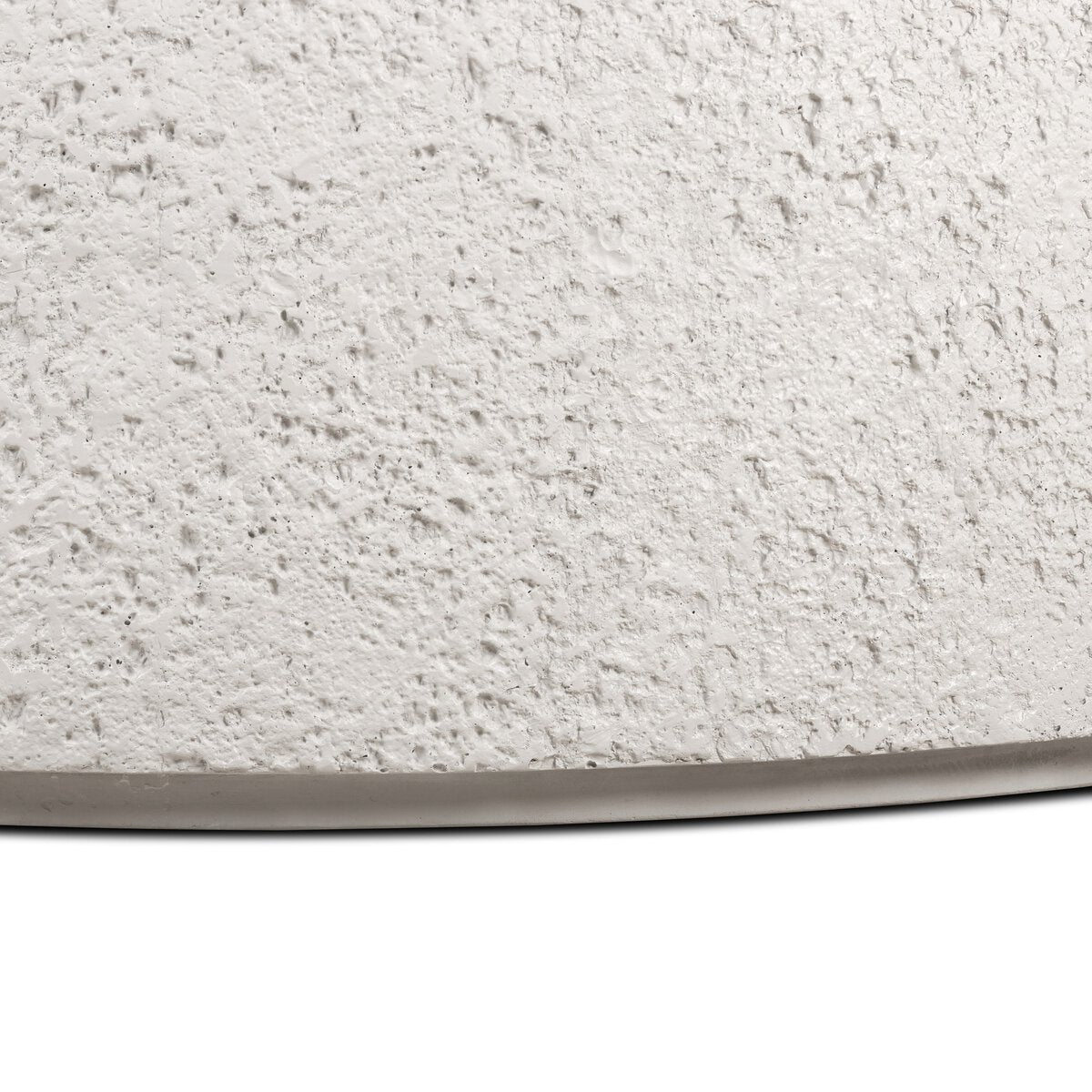 Raw Edge Concrete Round Coffee Table