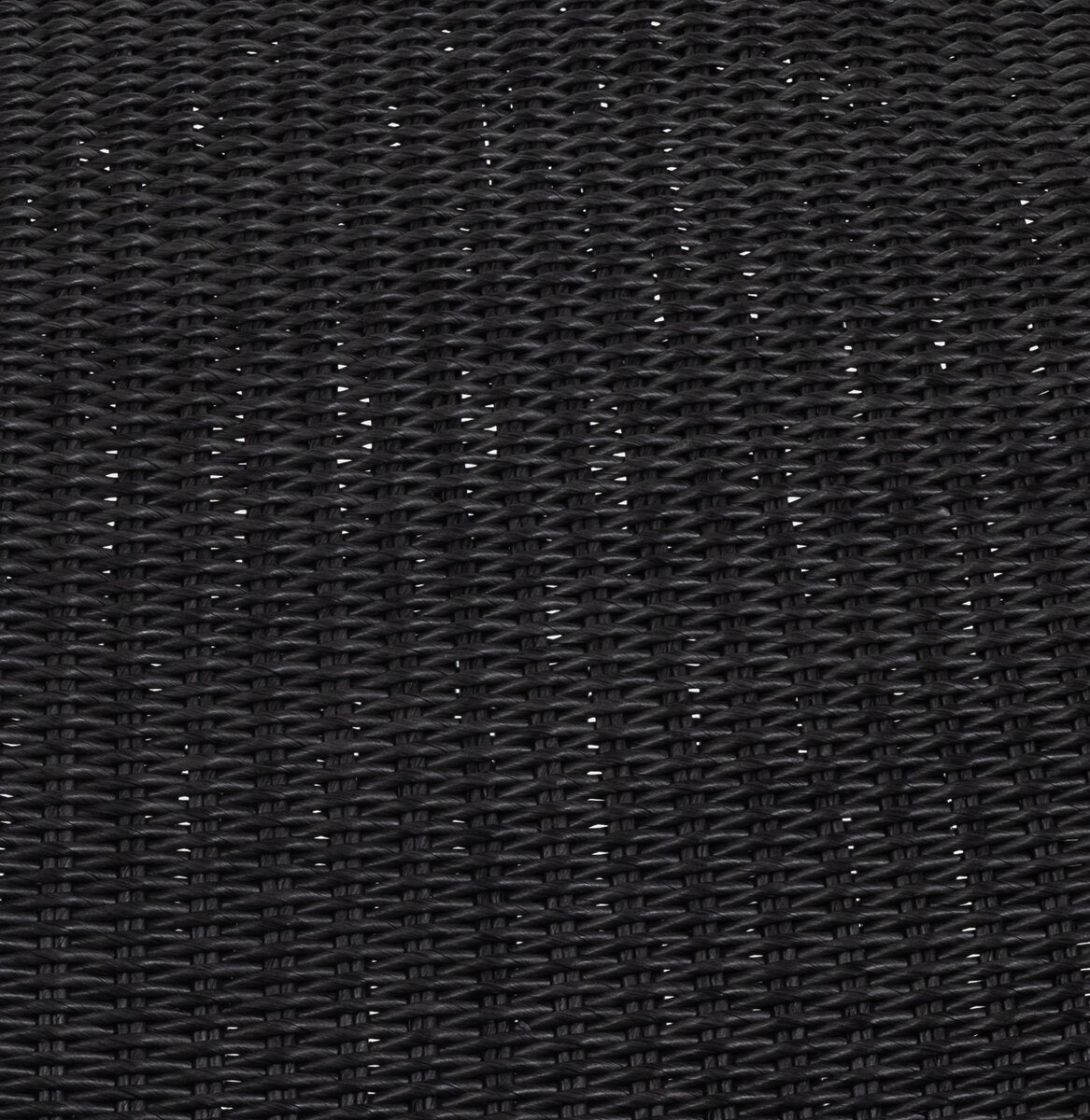 Black Wicker Outdoor Rocking Chair