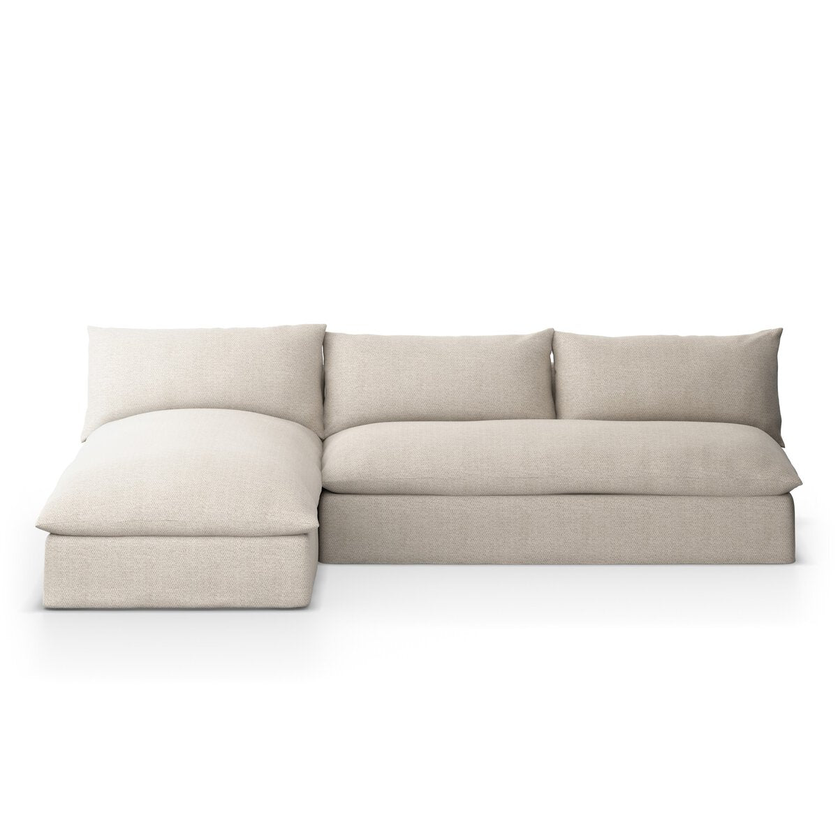 Modern Outdoor 2 Piece Sectional