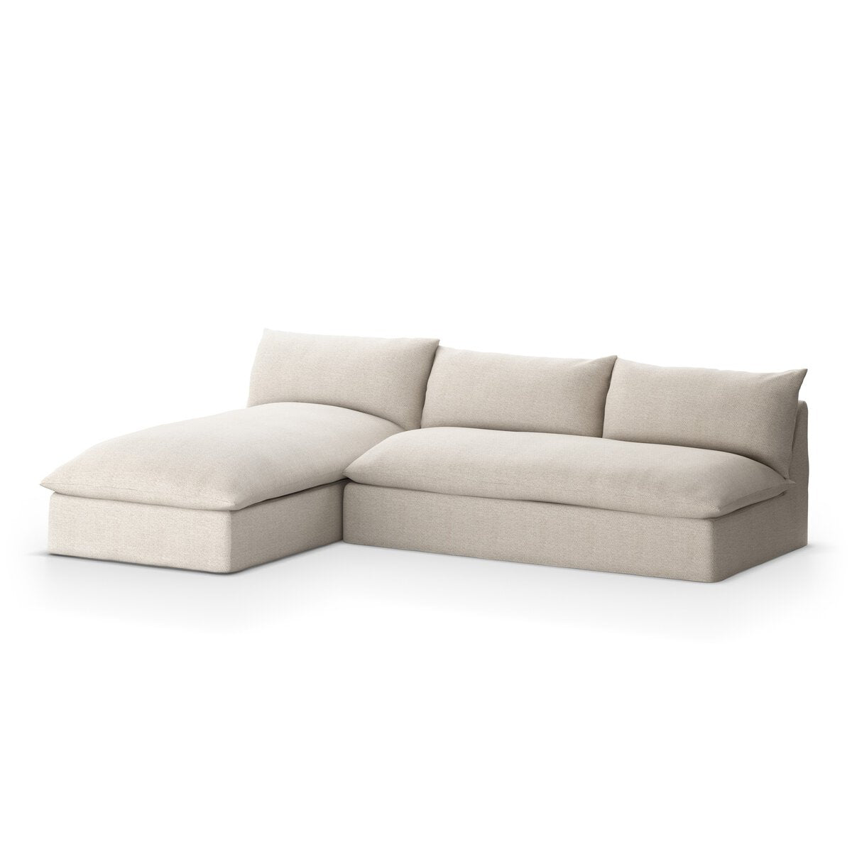 Modern Outdoor 2 Piece Sectional