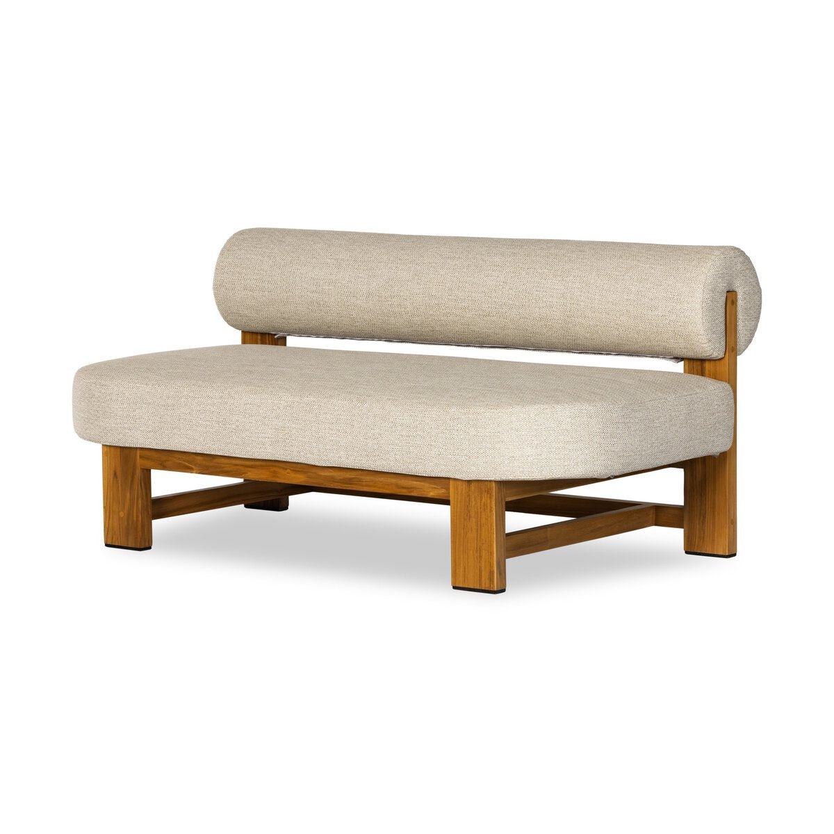 Sculptured Round Bolster Outdoor Sofa