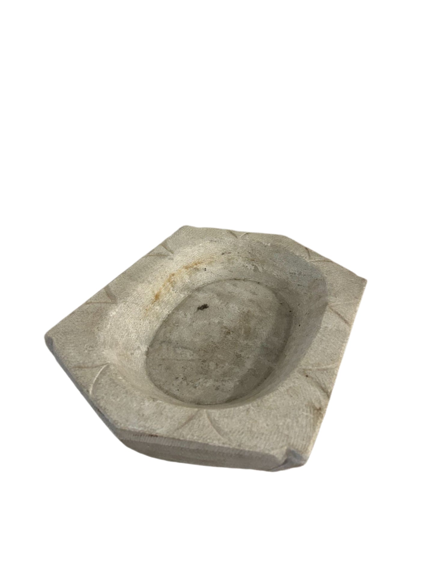 13" Oval Marble Dish