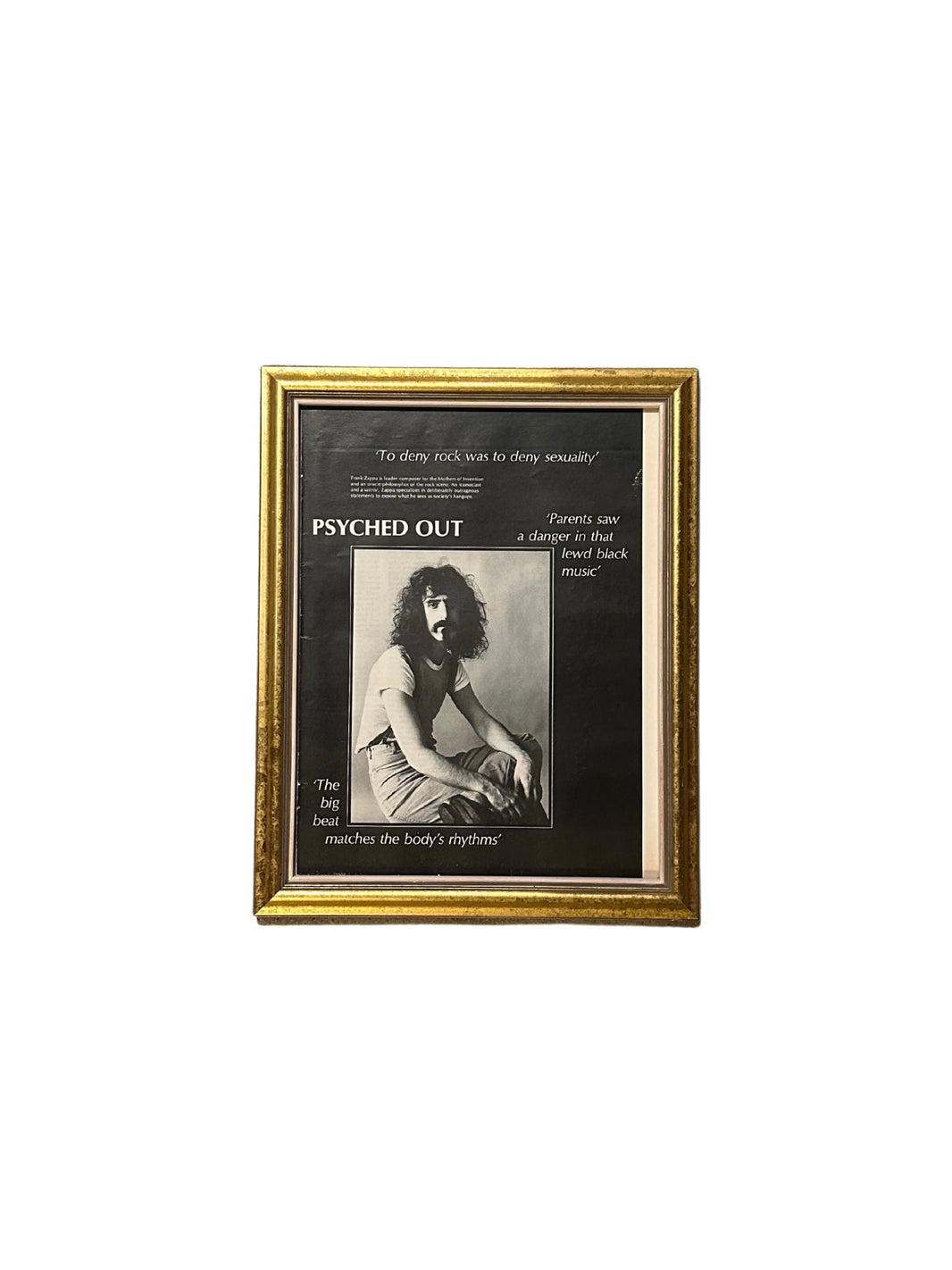 "Psyched Out" Vintage Art