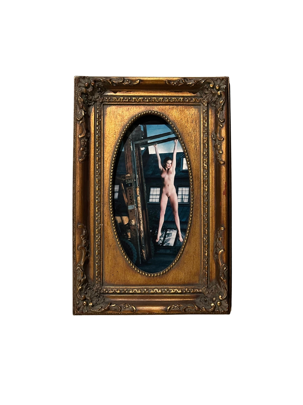 Hanging Woman Vintage Art