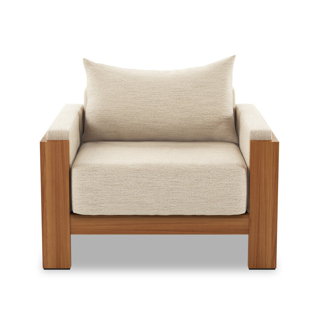 Natural Teak Outdoor Chair