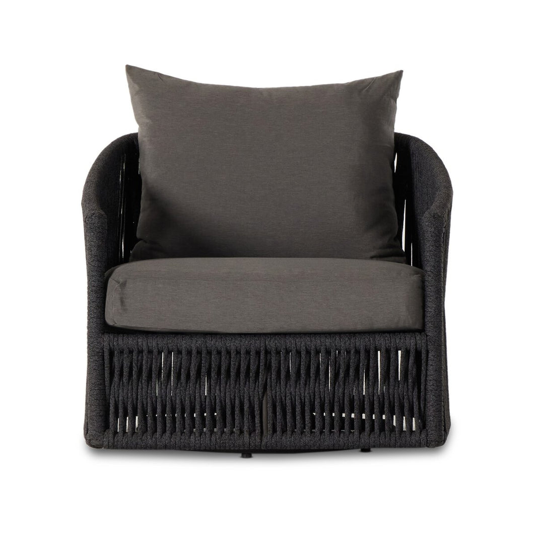 Woven Rope Swivel Chair