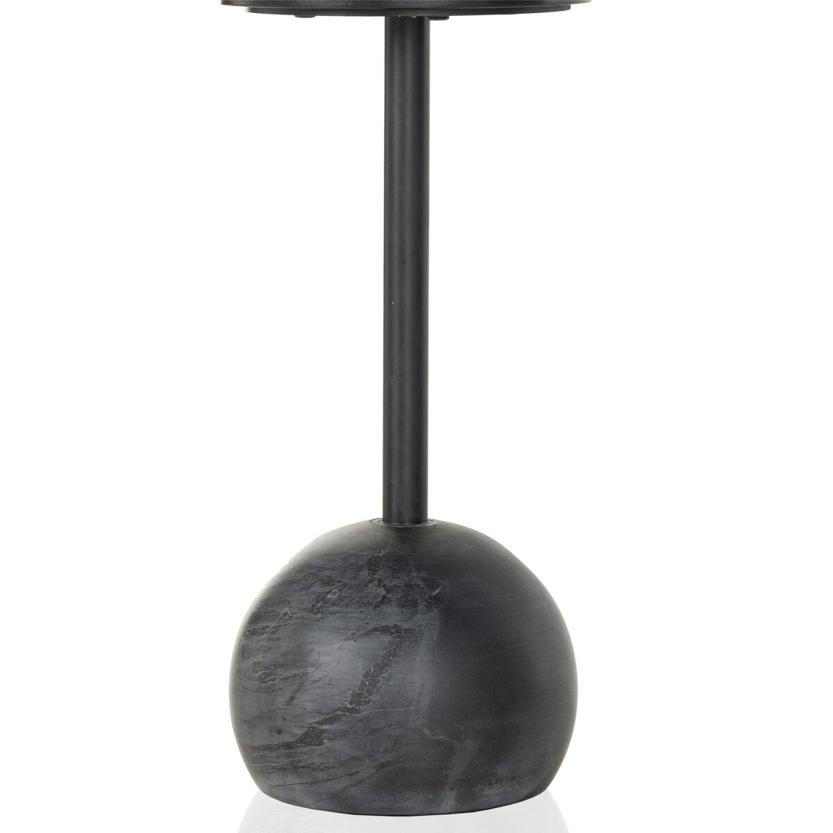 Spherical Marble Base Accent Table